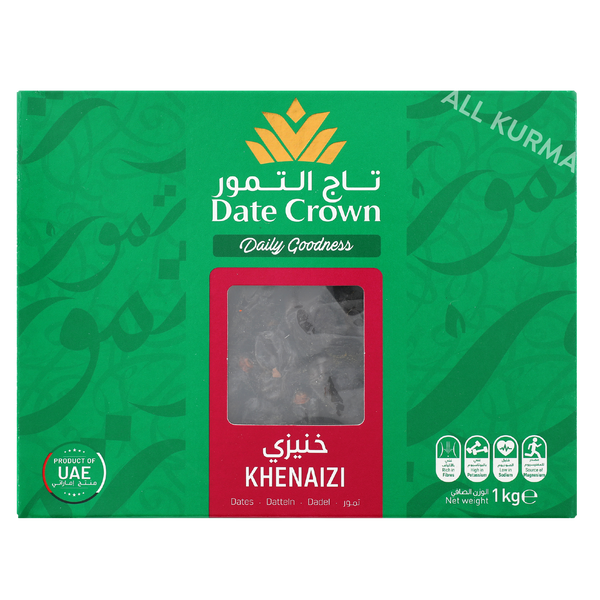 Date Crown Khenaizi Dates in Pouch / Box