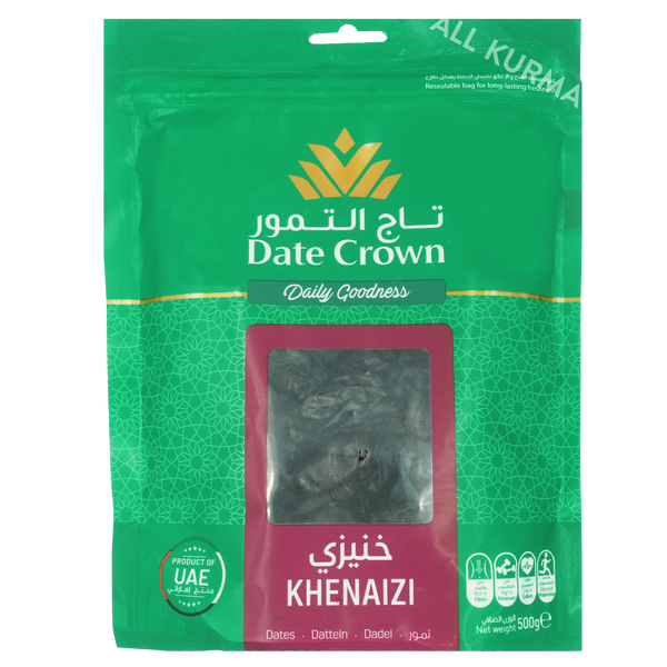 Date Crown Khenaizi Dates in Pouch / Box