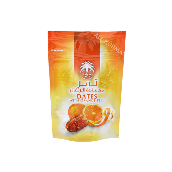 Siafa Dates (Pitted) with Orange Peel