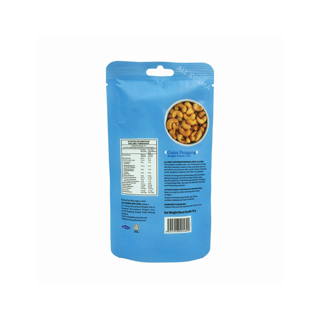 Springdale Cottage Baked Cashew With Sea Salt In Pouch 30g