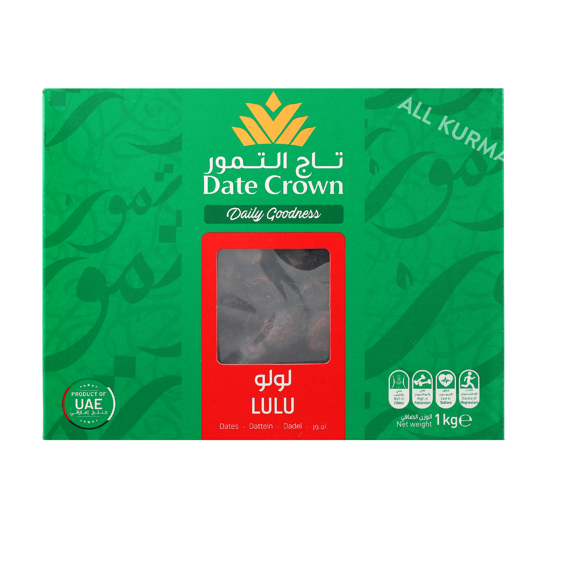 Date Crown Lulu Dates in Pouch / Box