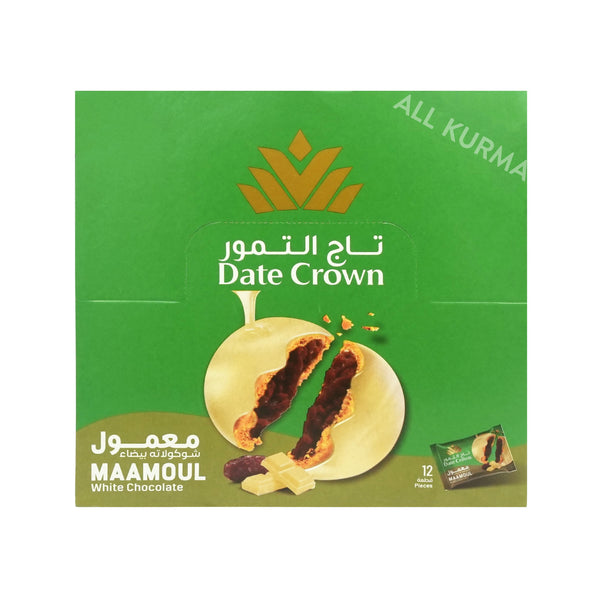 Date Crown Maamoul White Chocolate 12 x 24g