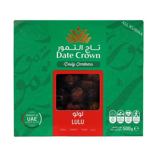 [REDUCED TO CLEAR] Date Crown Lulu 500g