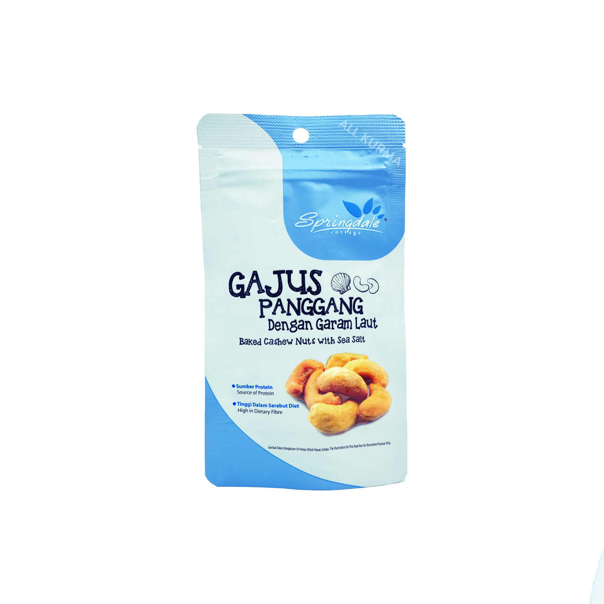 Springdale Cottage Baked Cashew with Sea Salt 30g | Natural Healthy ...