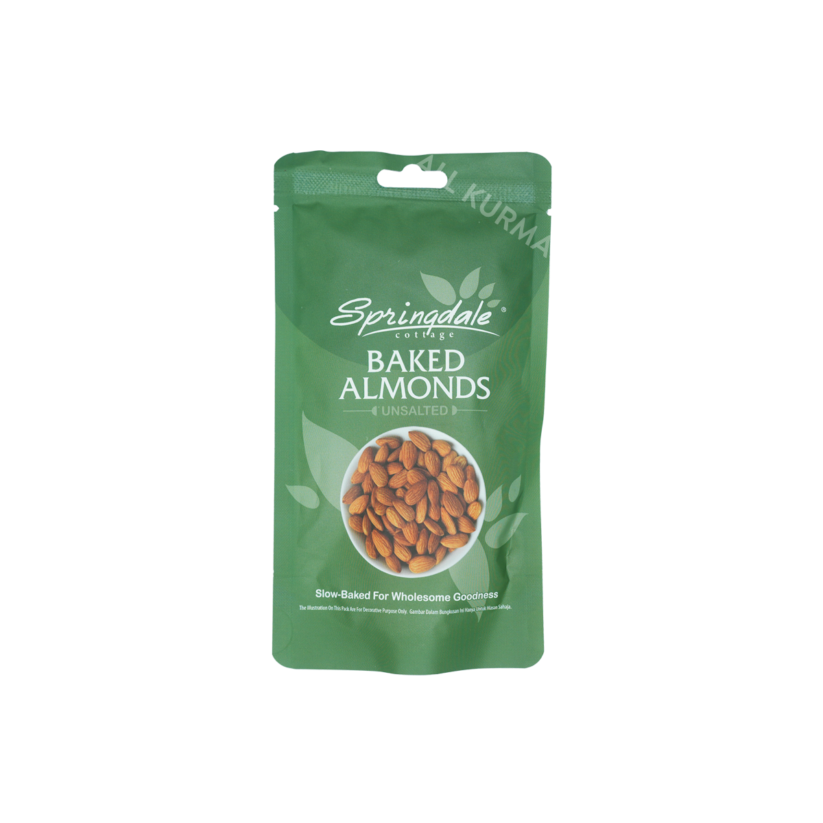 Springdale Cottage Baked Almonds 30 Grams