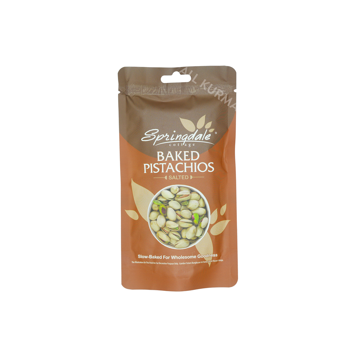 Springdale Cottage Baked Pistachios 30 Grams