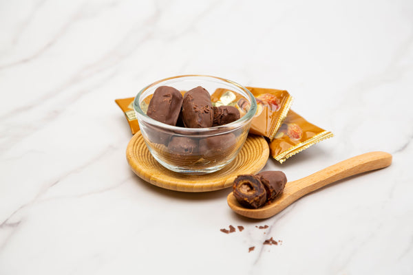 Siafa Milk Hazelnut Flavored Chocolate Dates
