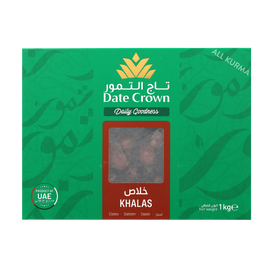 Date Crown Khalas Dates in Box