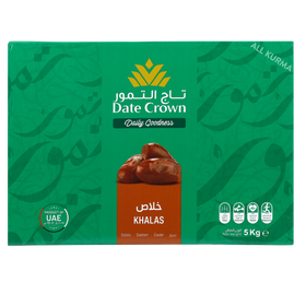 Date Crown Khalas Dates in Box
