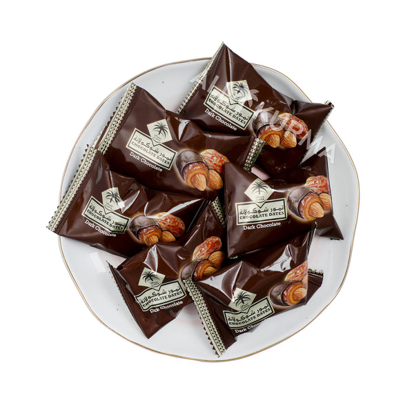 Siafa Dark Chocolate Dates with Almond - All Kurma Singapore